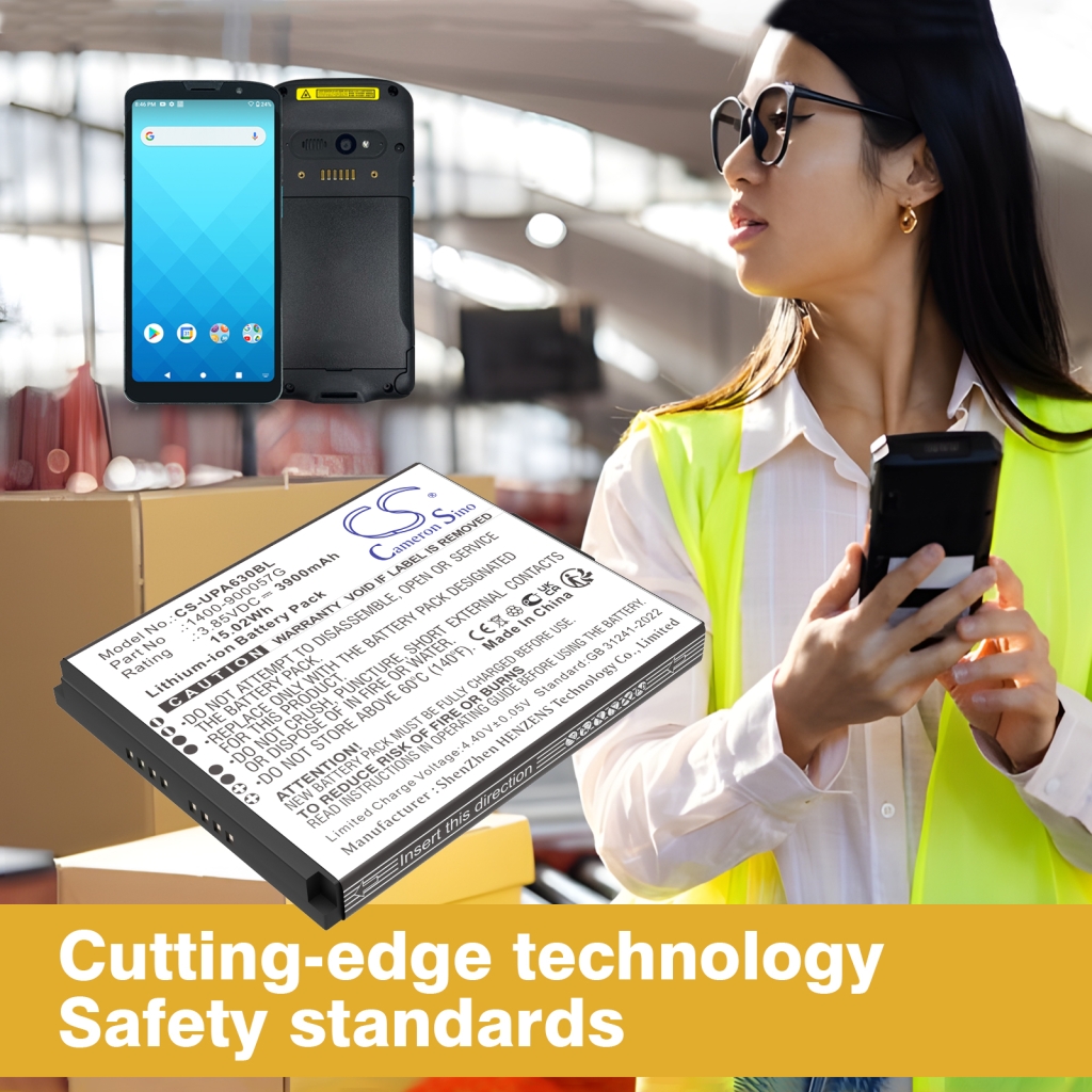 Batterij barcode, scanner Unitech CS-UPA630BL