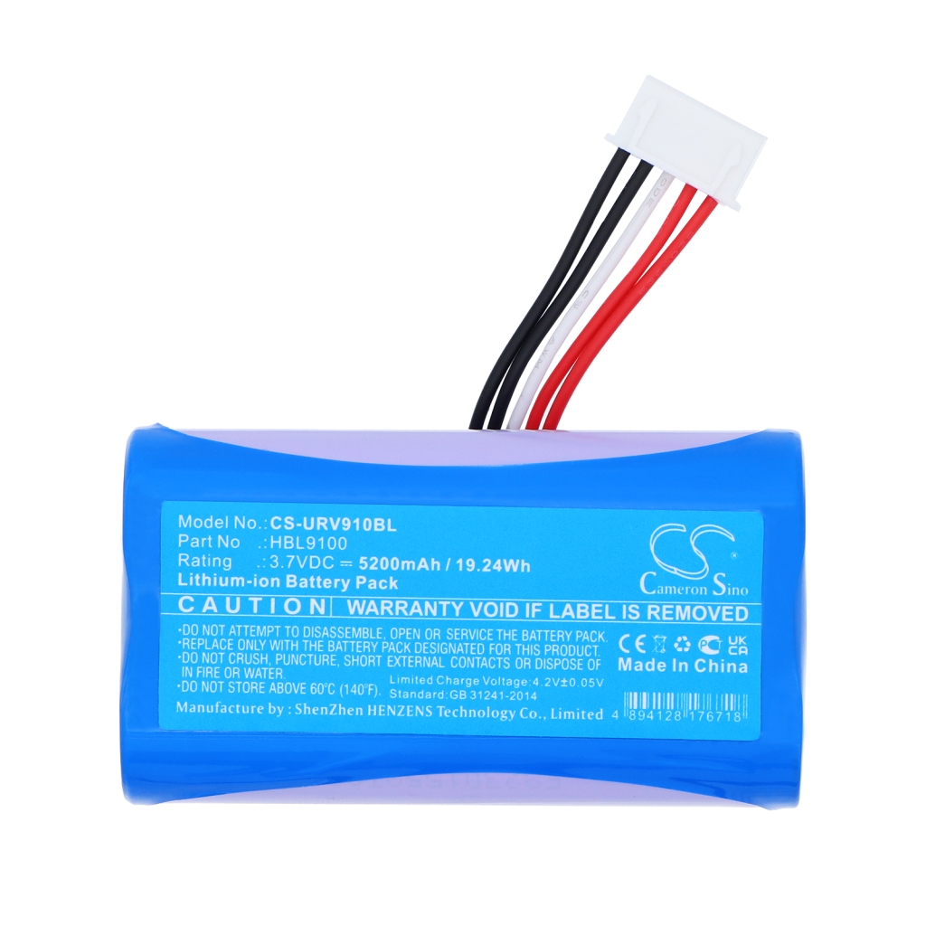 Battery compatible with Urovo CS-URV910BL