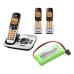 Sony SOUTHWESTERN BELL Toshiba Uniden Draadloze telefoon batterij CS-UT2060CL