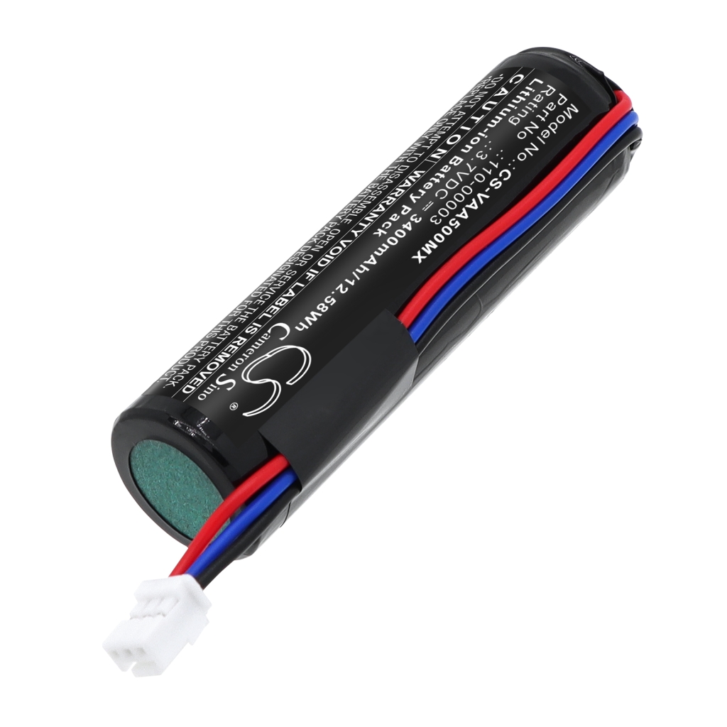 Cameron Sino CS-VAA500MX Li-ion battery 3.7V 3400mAh rear view