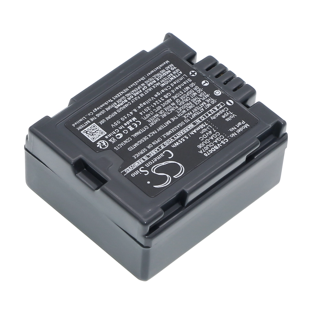 Batterij voor camera Panasonic SDR-H20E-S