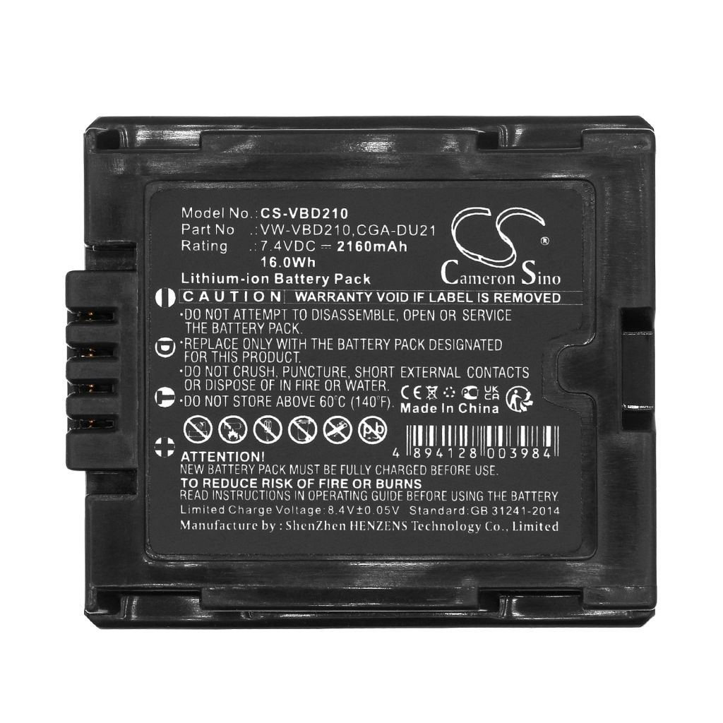 Camera Battery HITACHI CS-VBD210