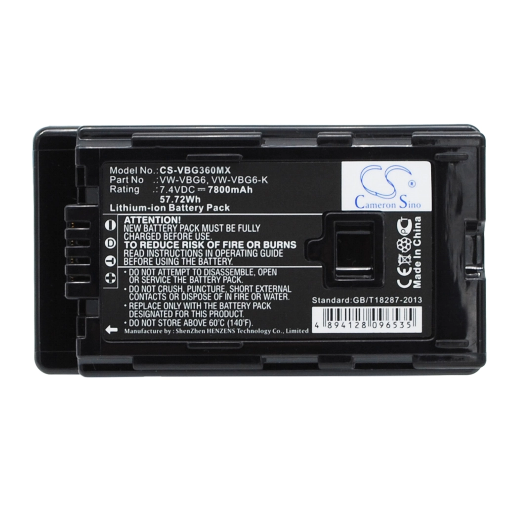 Batterij voor camera Panasonic HDC-DX1GK