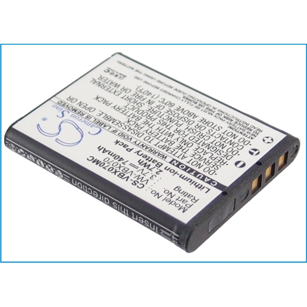 Batterij voor camera Panasonic HX-DC3R