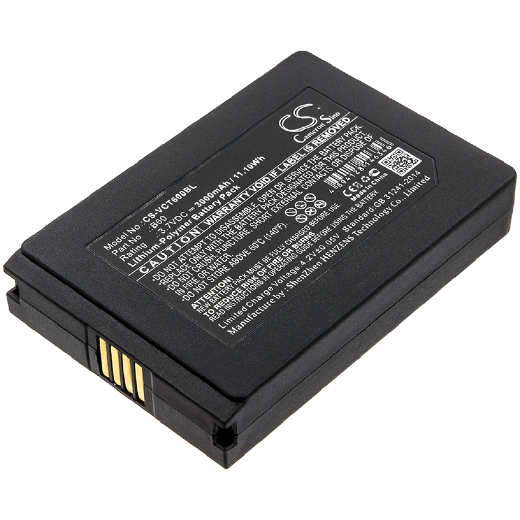 Batterij voor betaalterminal Vectron CS-VCT600BL