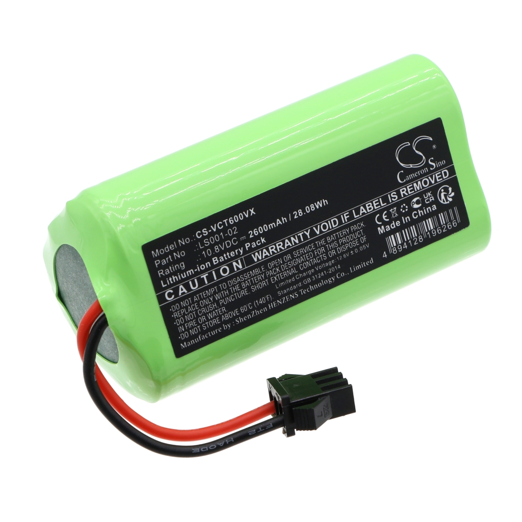 Batterijen voor stofzuigers Vactidy CS-VCT600VX