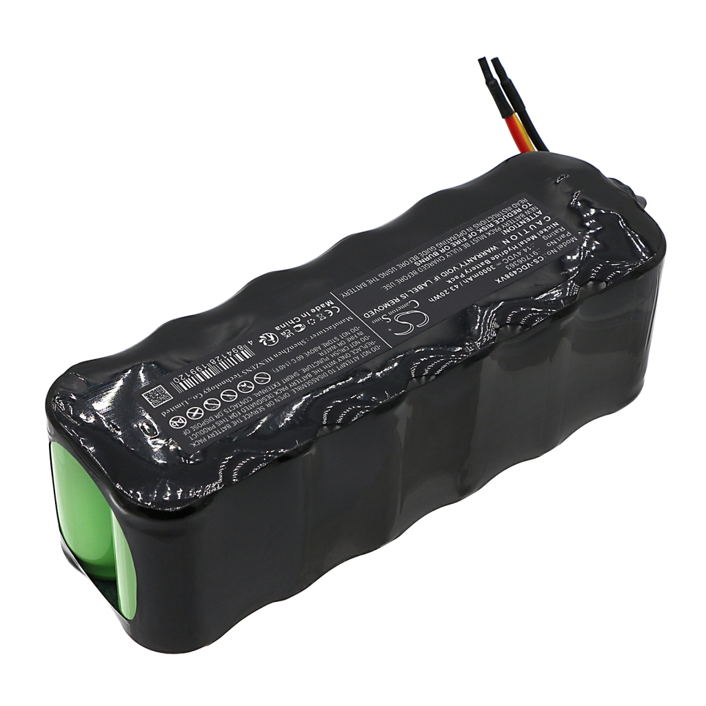 Compatibele batterijvervanging voor Vileda 91706363