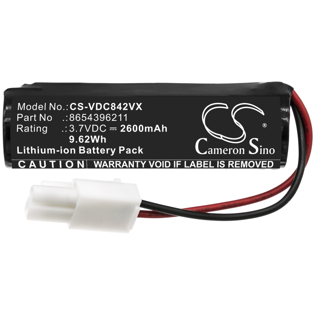 Compatibele batterijvervanging voor Vileda 8654396211