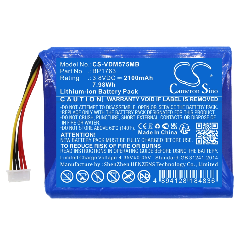 BabyPhone Batterij Leapfrog CS-VDM575MB