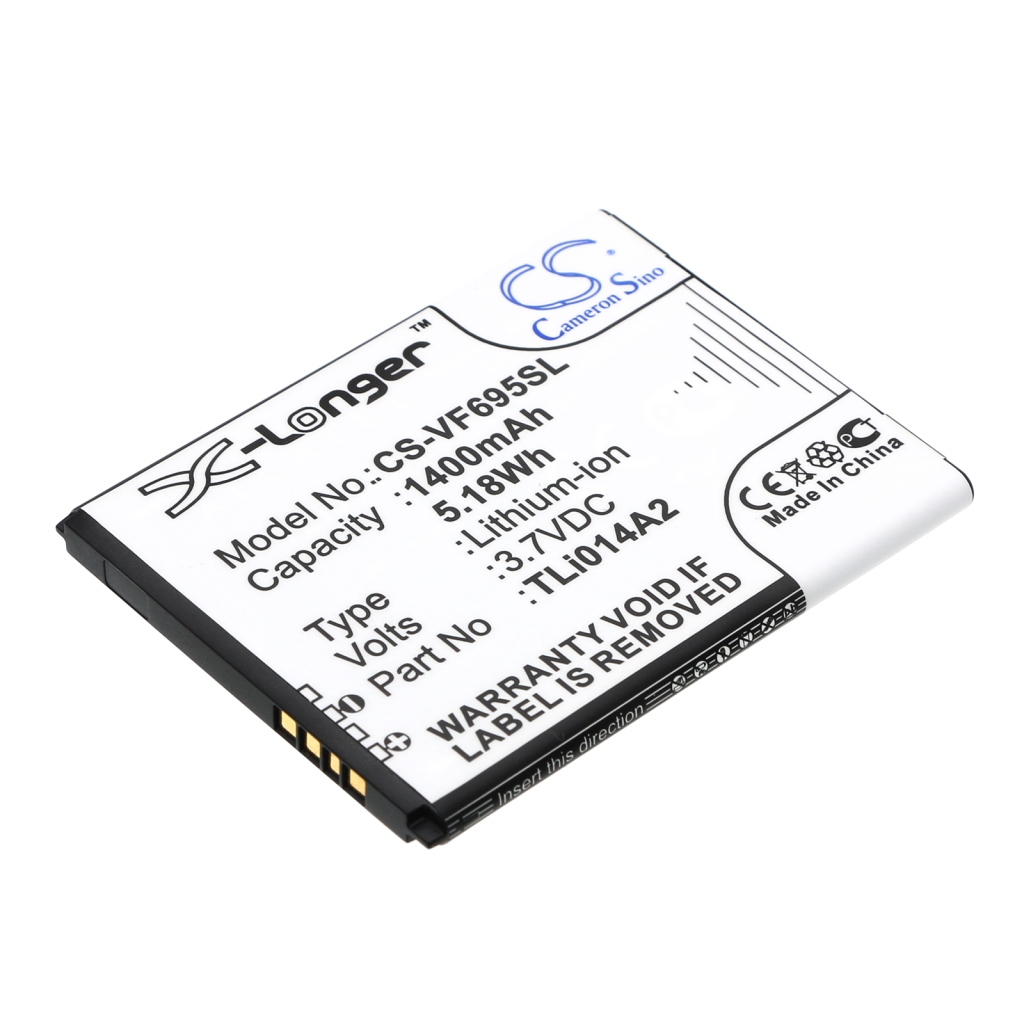 Compatibele batterijvervanging voor Vodafone TLI014A2