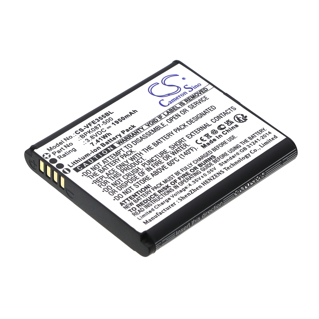 Batterij voor betaalterminal Verifone CS-VFE355BL