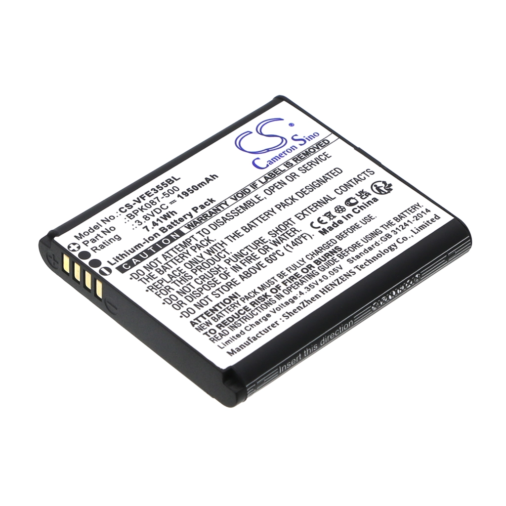 Batterijen Batterij voor betaalterminal CS-VFE355BL