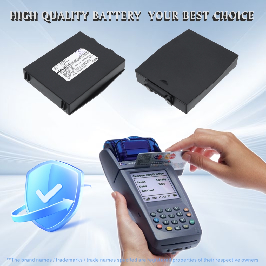 Payment Terminal Battery Verifone Nurit 8020