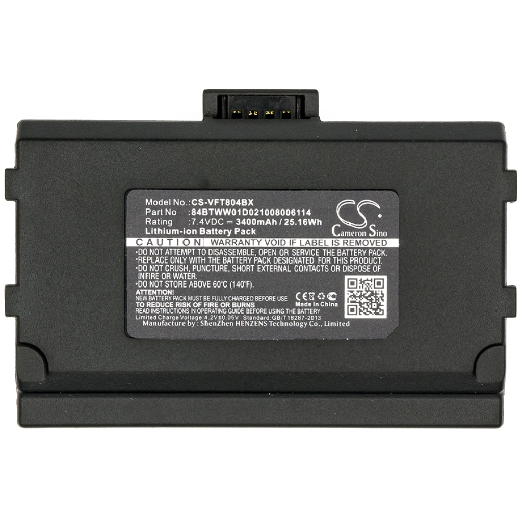 Batterij voor betaalterminal Verifone Nurit 8400
