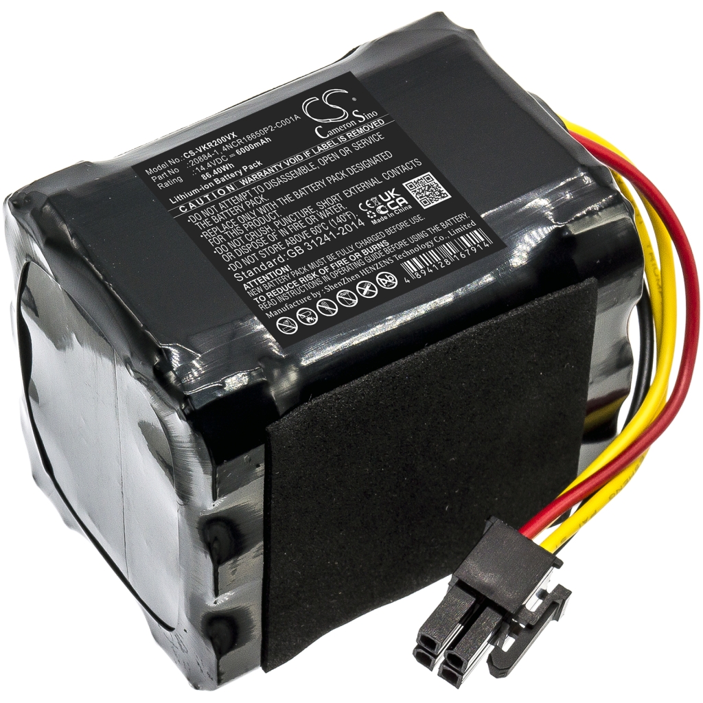 Batterijen voor stofzuigers Vorwerk CS-VKR200VX