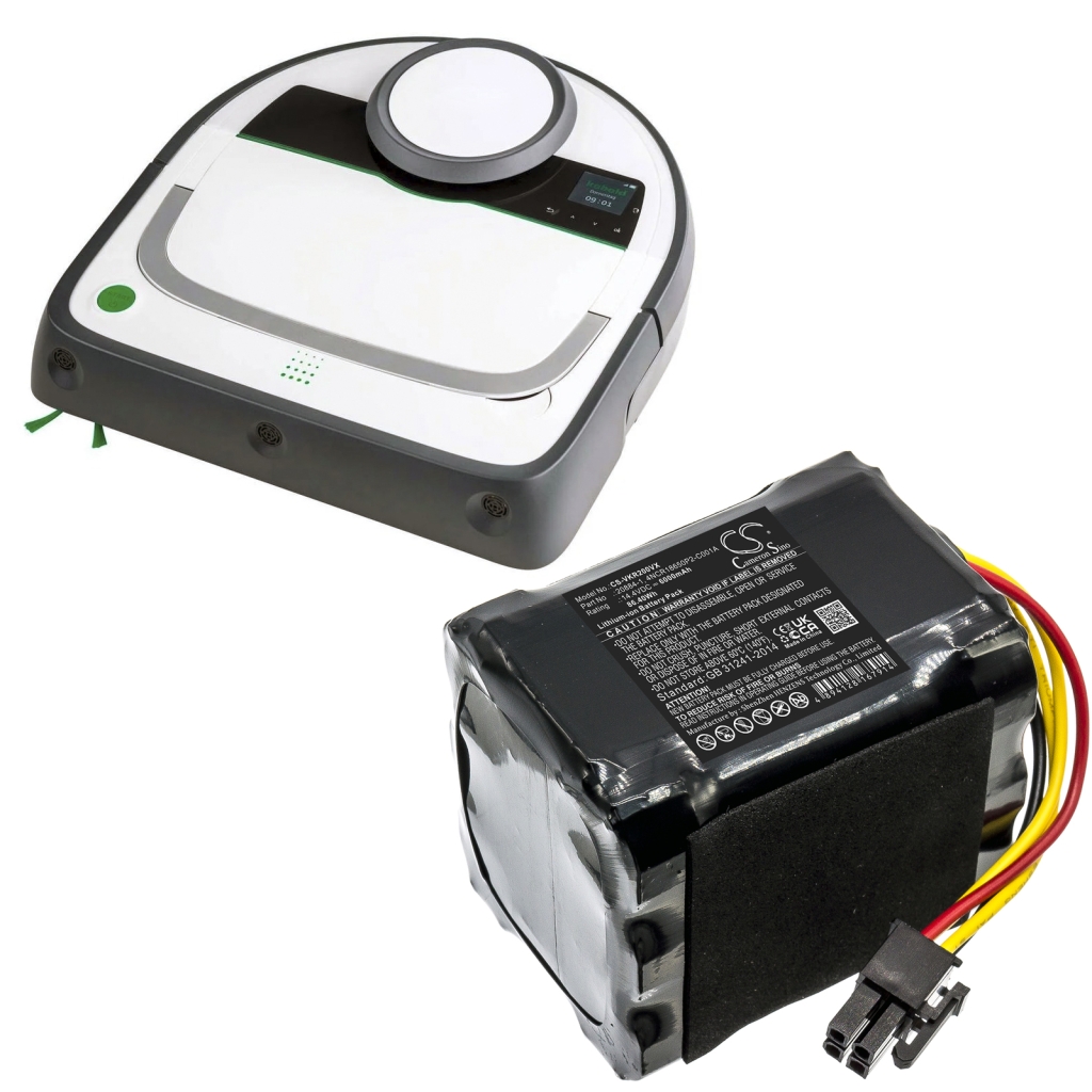 Batterijen voor stofzuigers Vorwerk CS-VKR200VX