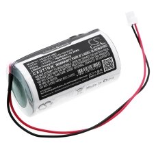 Compatibele batterijvervanging voor Visonic 0-102710,0-9912-K,09912K,88030498,ER34615M...
