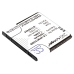 Compatibele batterijvervanging voor Vtech BT290865