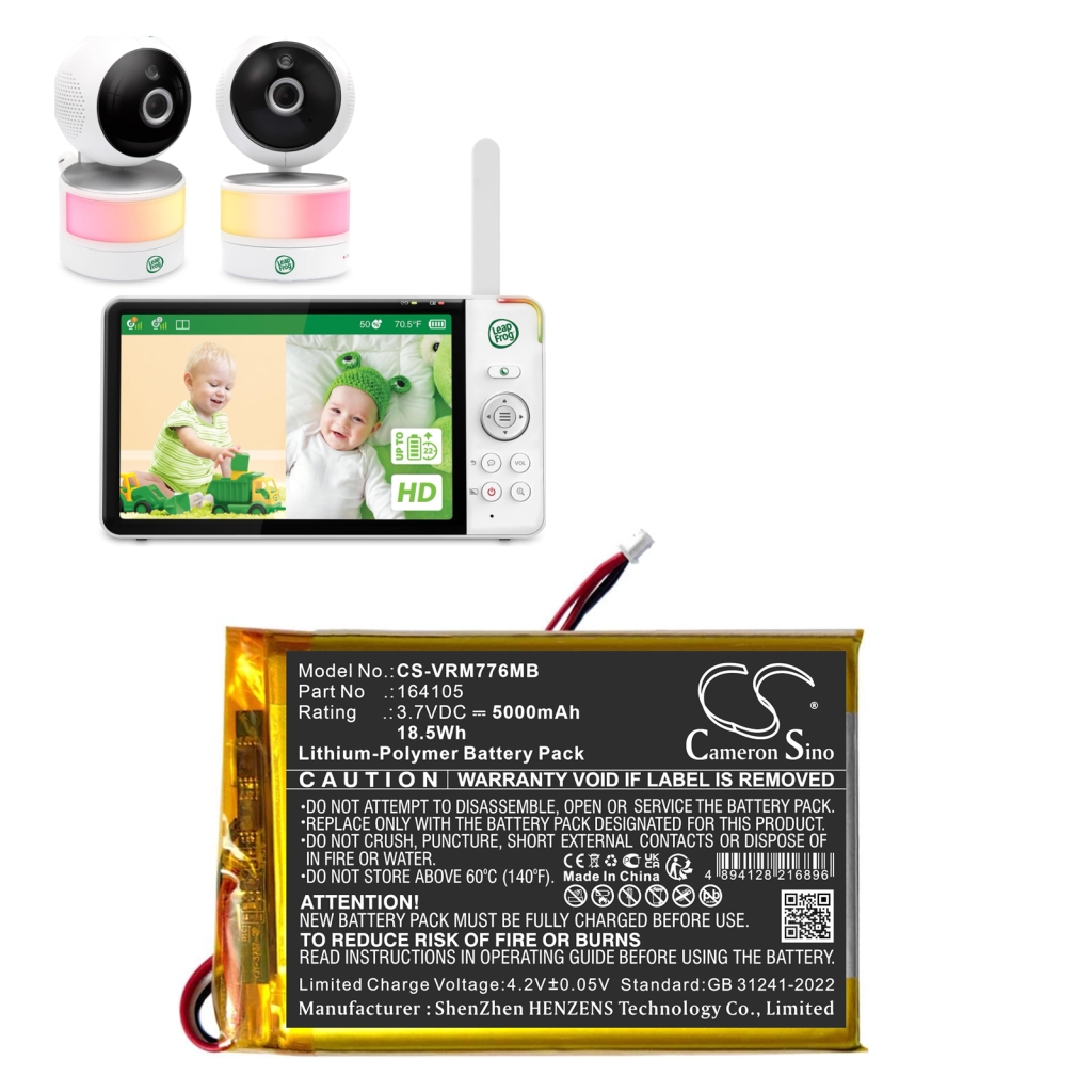 BabyPhone Batterij Vtech CS-VRM776MB