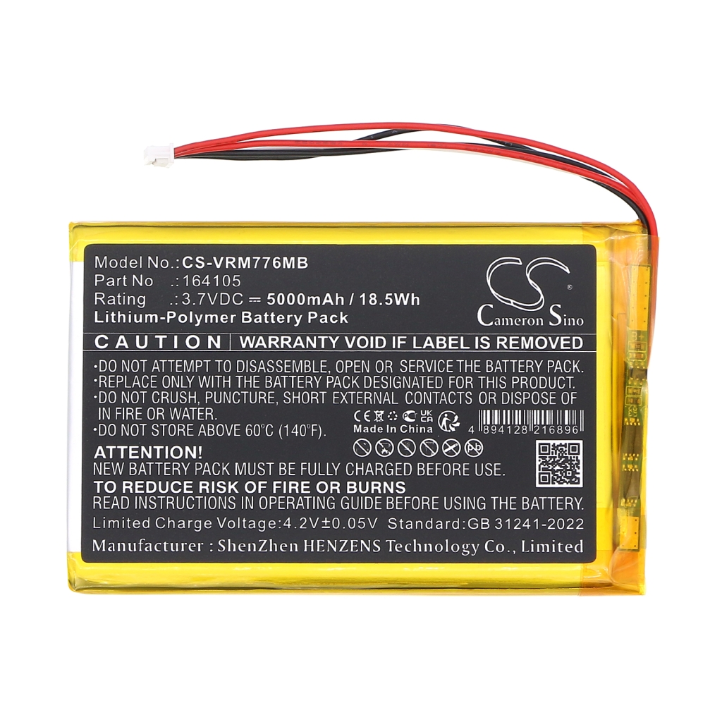 BabyPhone Batterij Vtech CS-VRM776MB