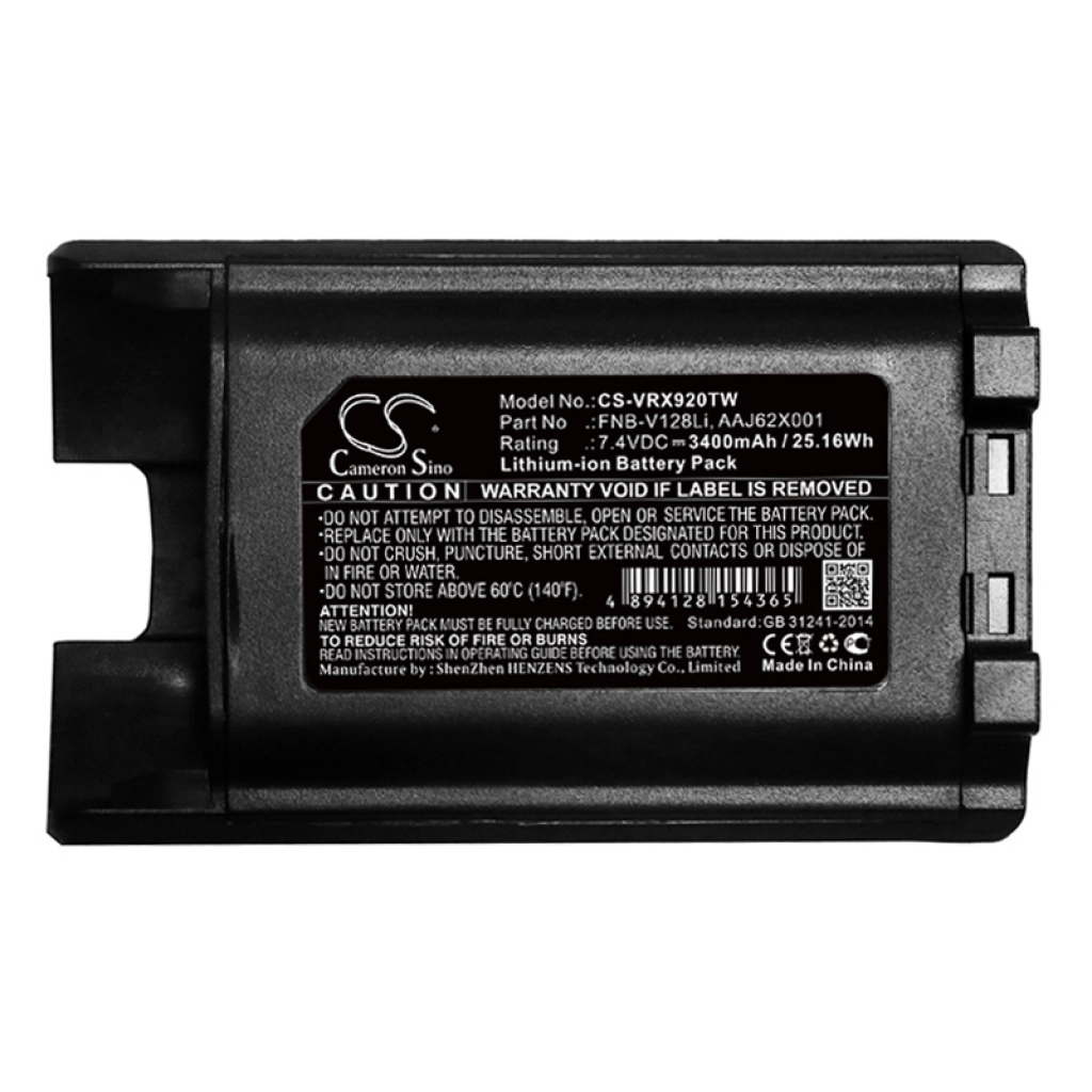 Batterij voor tweerichtingsradio Vertex VX-820