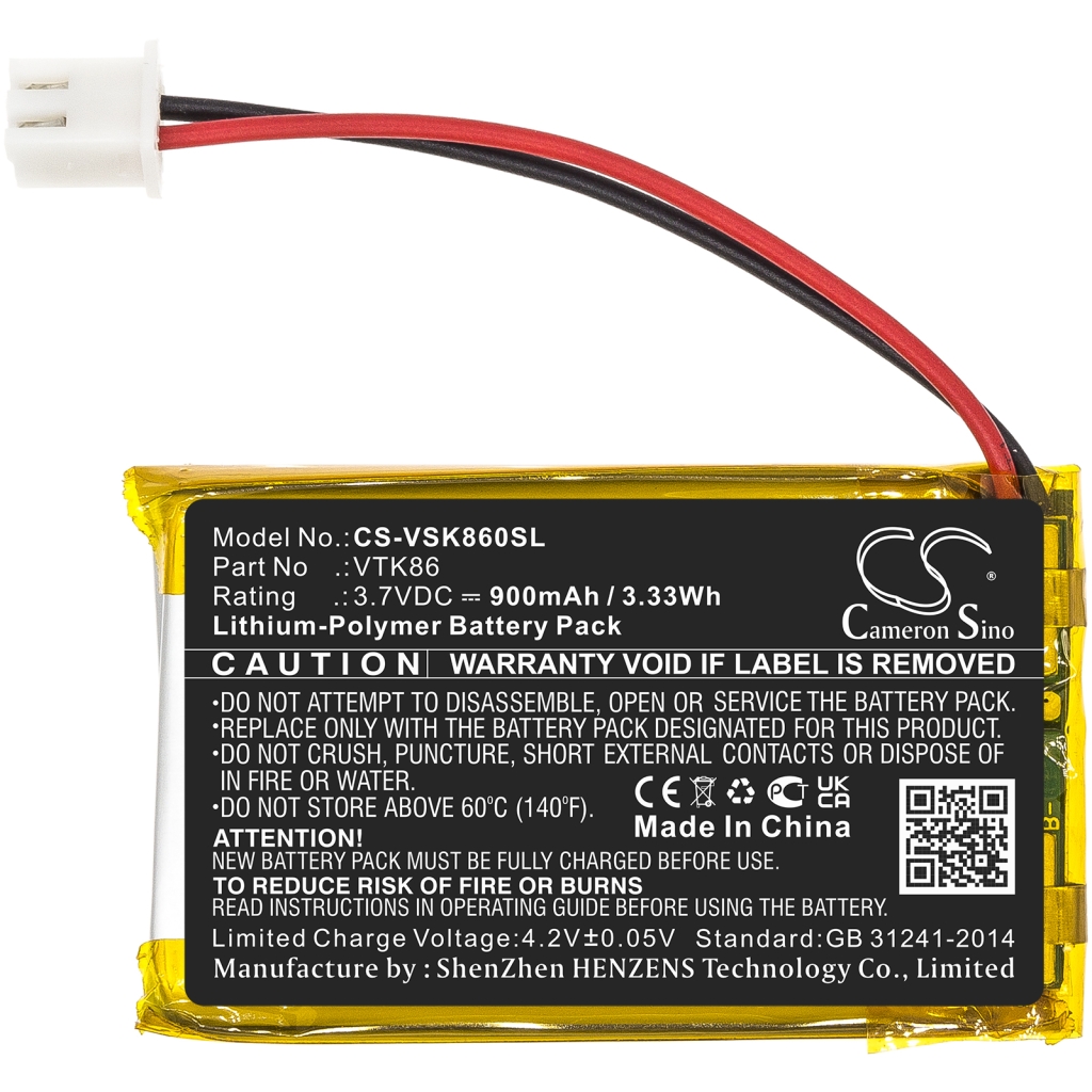 GPS, Navigator Batterij Velocitek CS-VSK860SL