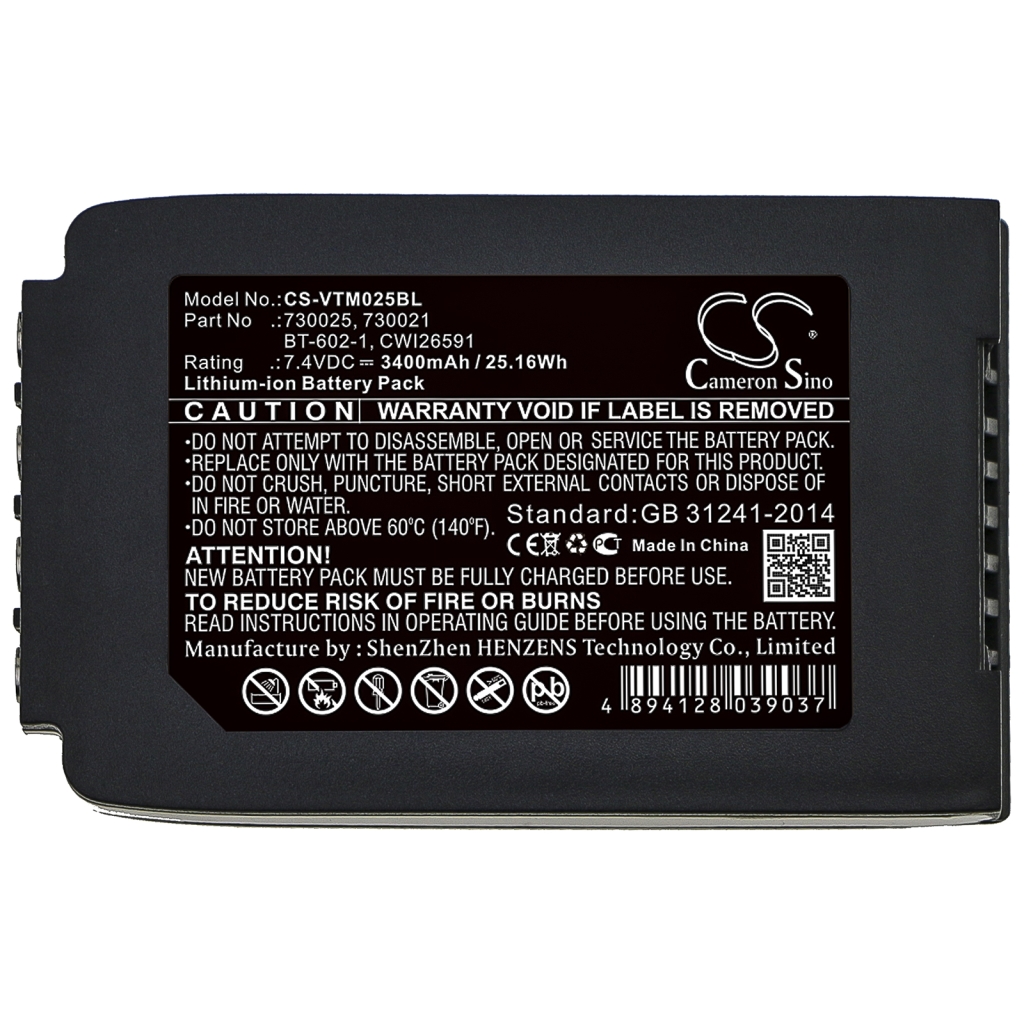 Batterijen Vervangt 730021