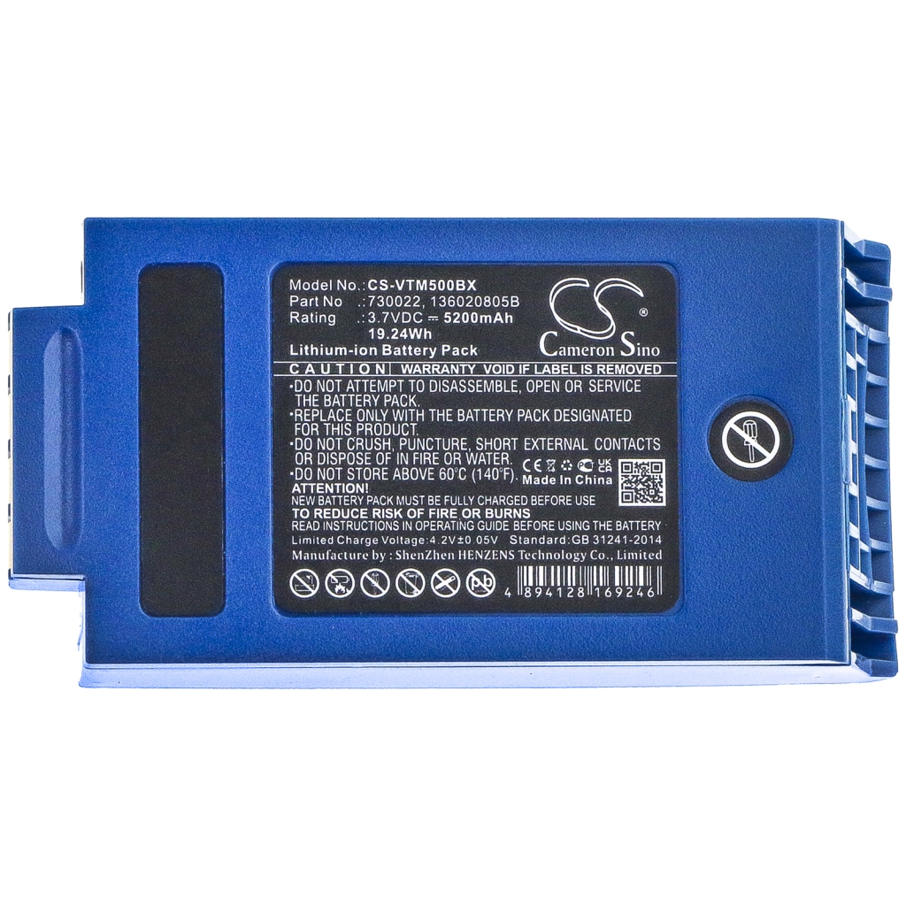 Batterijen Vervangt 730022