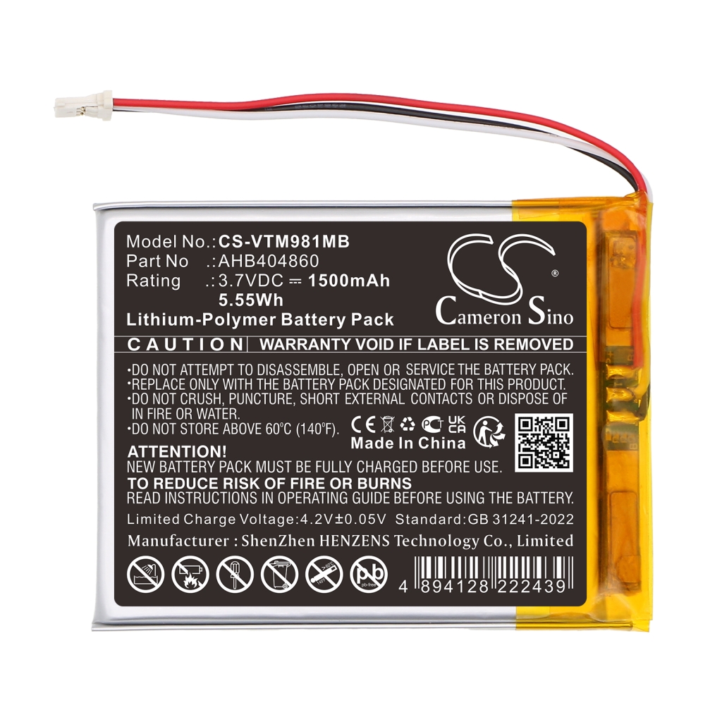 BabyPhone Batterij Vtech CS-VTM981MB