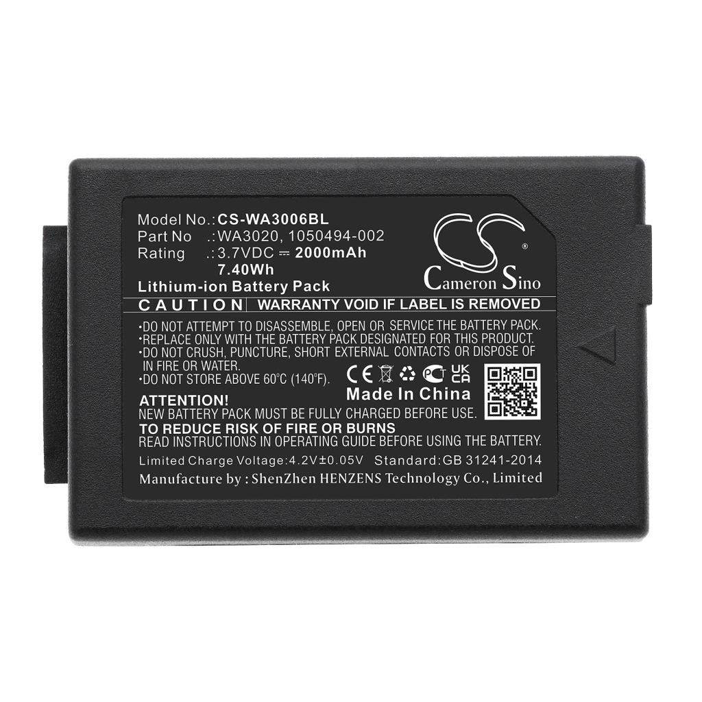 Batterijen Vervangt WA3006