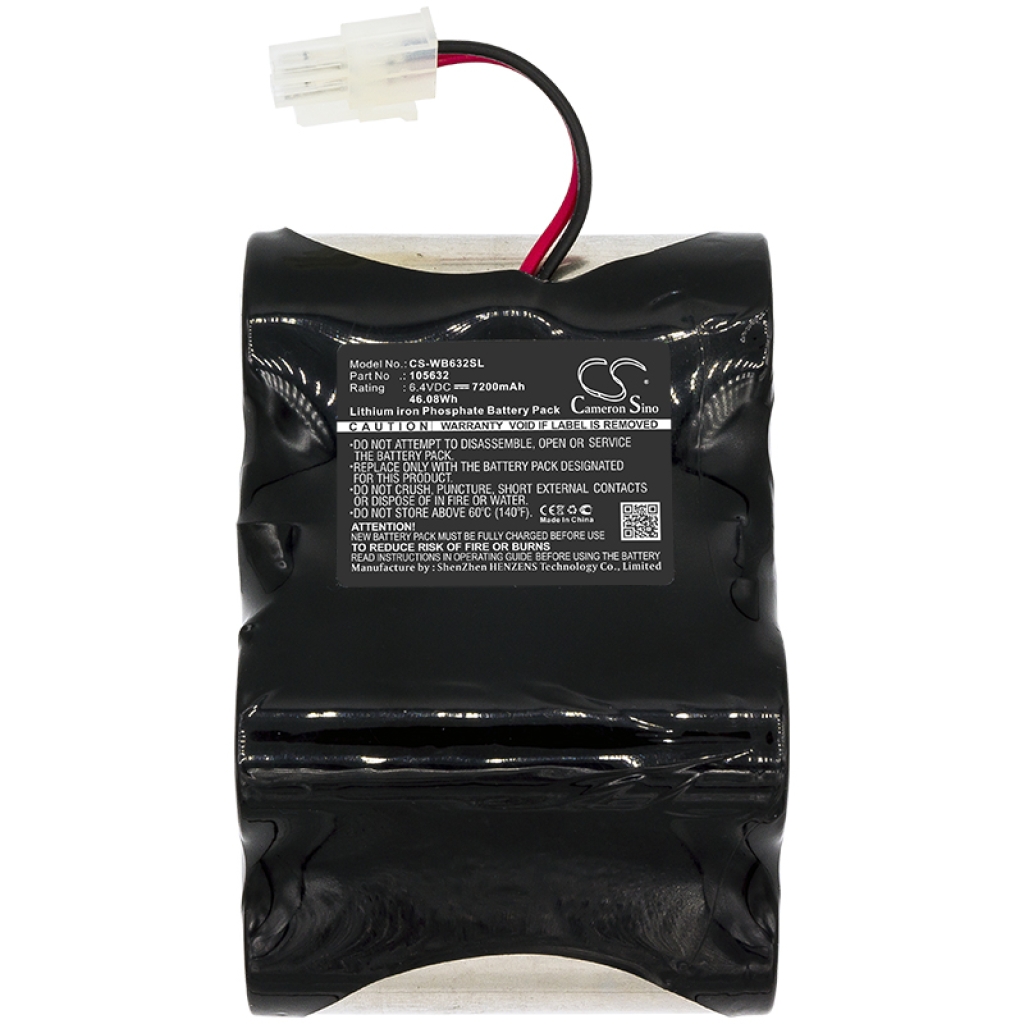 Batterijen Vervangt 105632