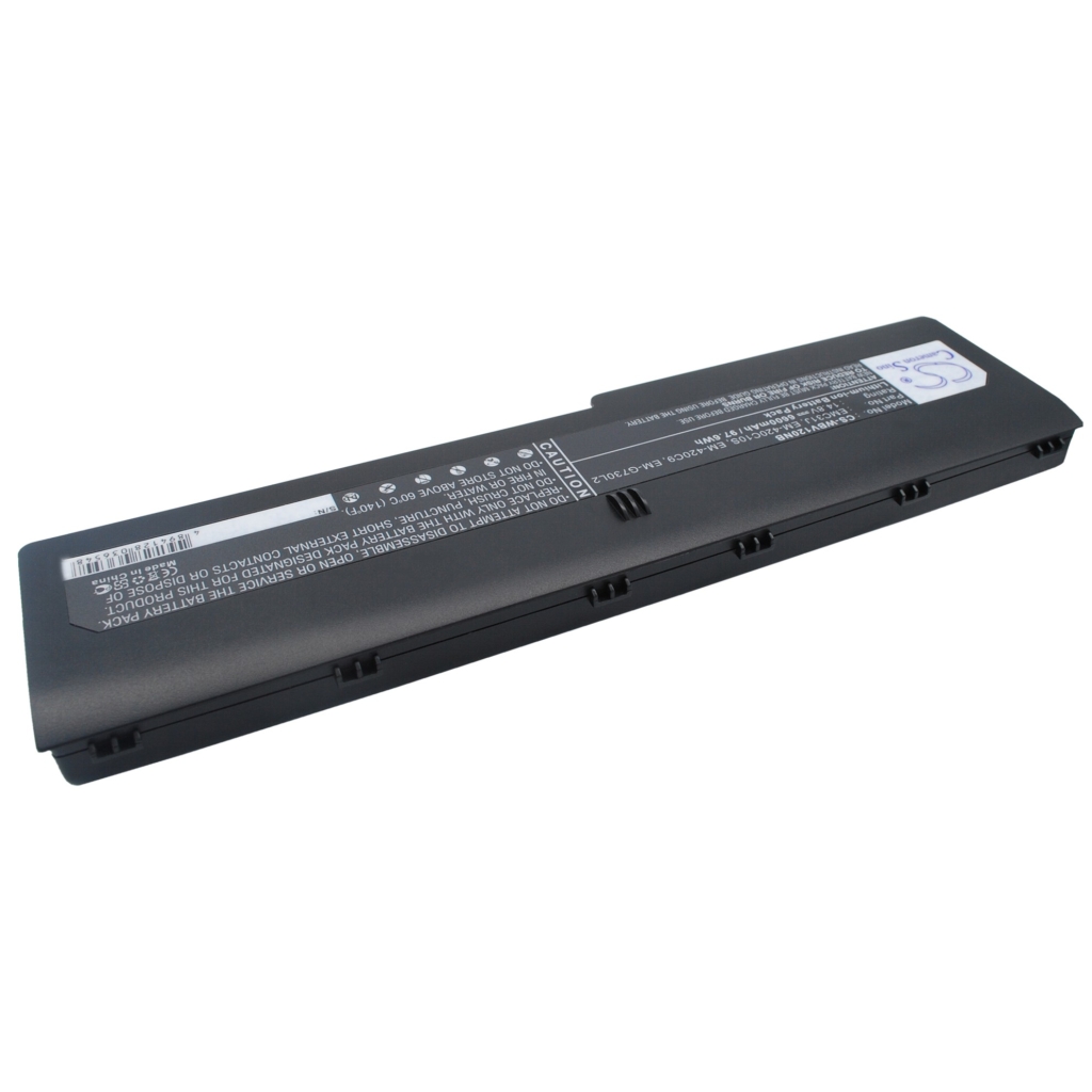 Batterij compatibel met Alphatop Ashton DIGITAL Computek ECS EliteGroup EXCELL Gericom GQ HYPERDATA Chiligreen IPC LION Sarasota Masterpiece MUSTEK Storm SUPER TALENT Twinhead Vobis WinBook XERON YAKUMO CS-WBV120NB
