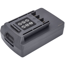 Compatibele batterijvervanging voor Wolf garten 4009269304979,41A20-L650,LI-ION POWER PACK 5,LI-ION POWER PACK 6,PP5