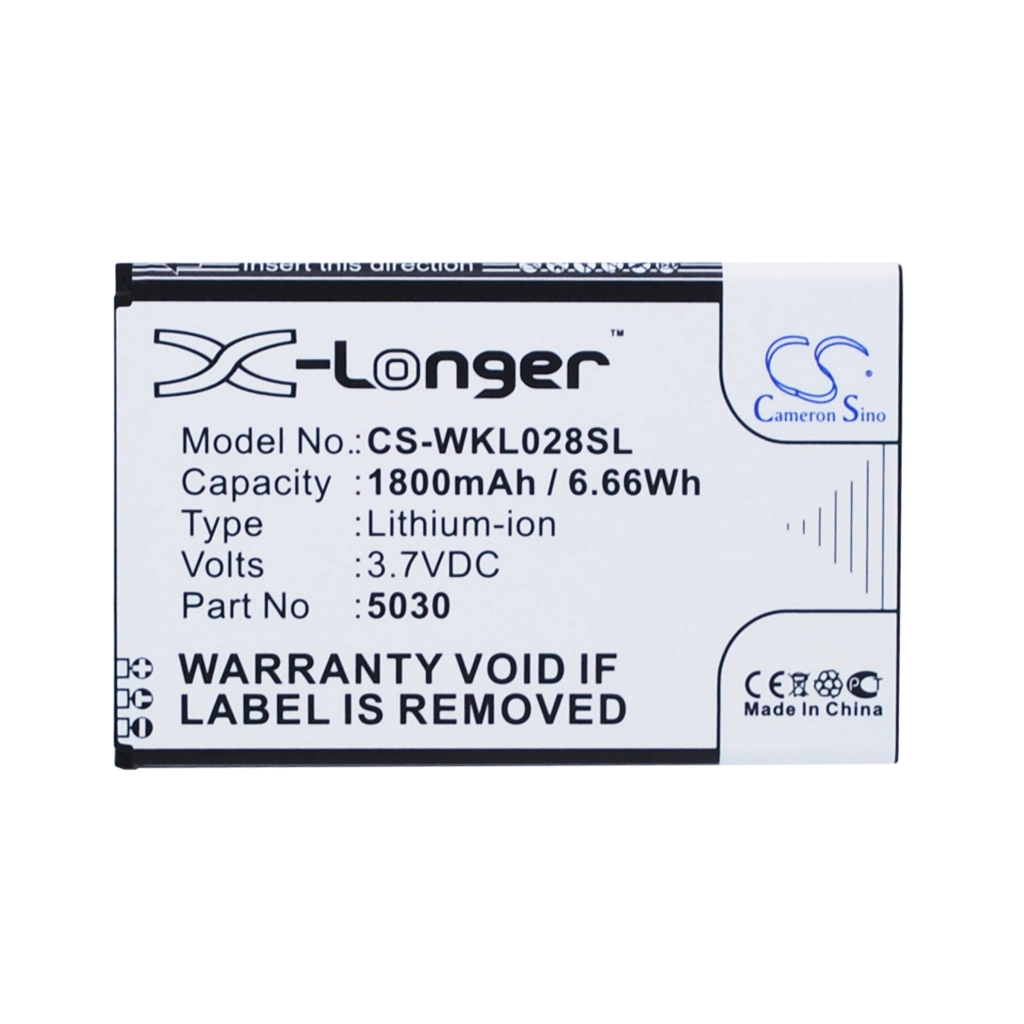 Batterij voor mobiele telefoon Wiko CS-WKL028SL