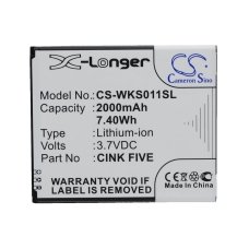 Compatible battery replacement for Fly BL4257,CINK FIVE,K1391,STAIRWAY