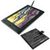 Batteries compatible with Wacom MobileStudio Pro 12 Pro 13 CS-WMP130SL