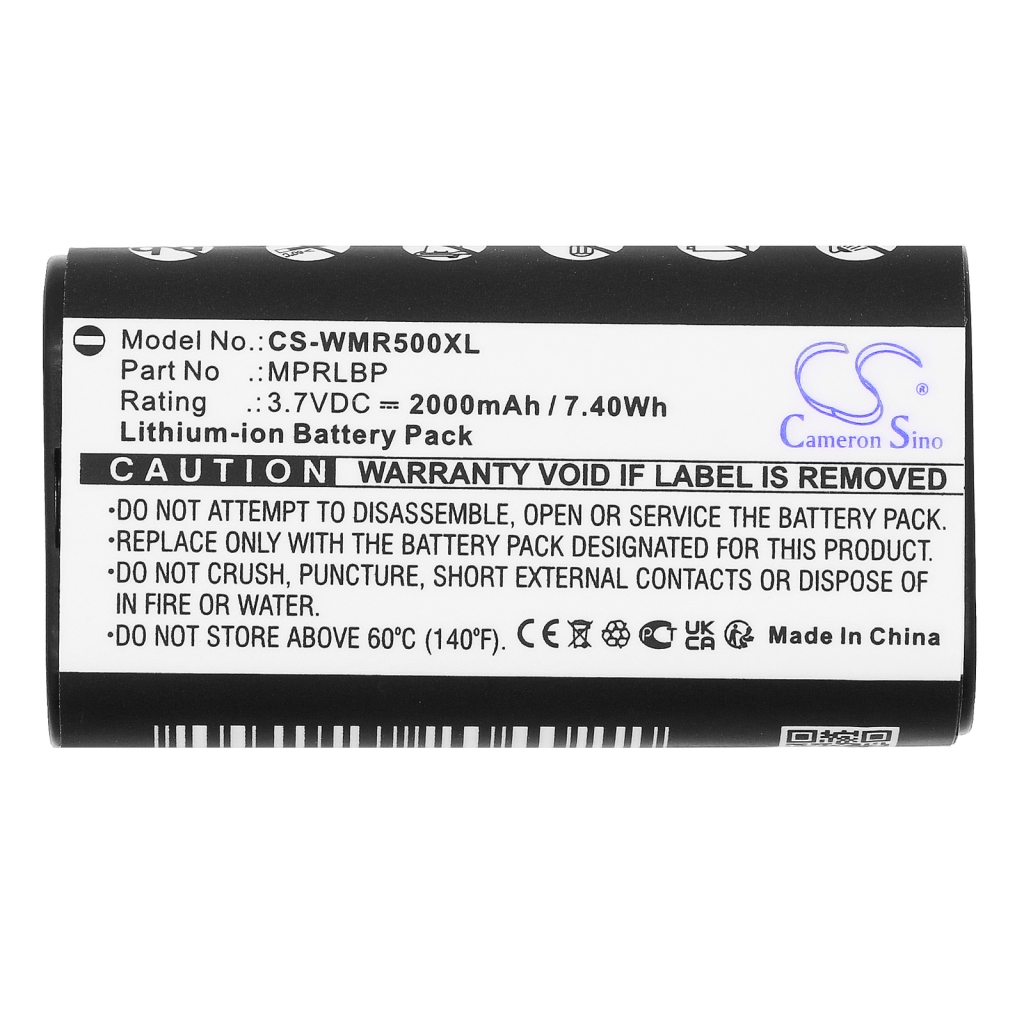 Batterij voor draadloze headset Wisycom MPR30-IEM