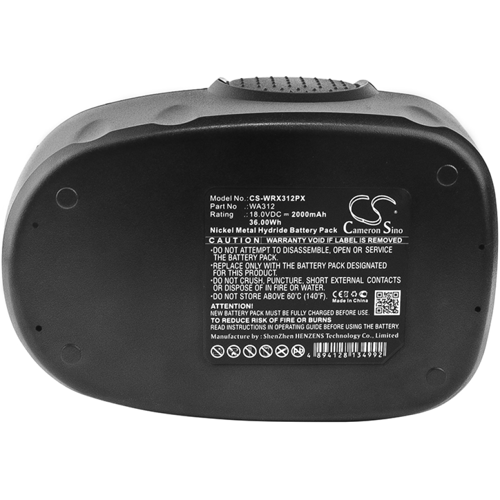 Compatibele batterijvervanging voor Worx WA3127