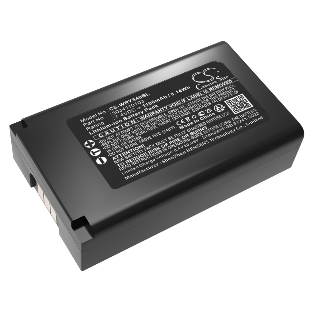 Batterijen Batterij voor betaalterminal CS-WRY340BL