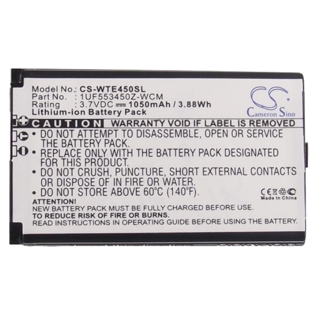 Tablet Battery Wacom PTH-450-IT