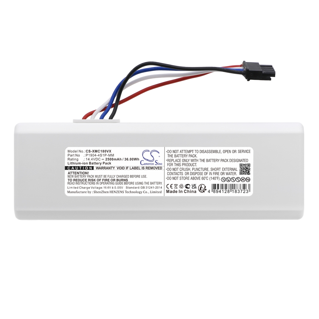 Batterijen voor stofzuigers Roborock CS-XMC180VX
