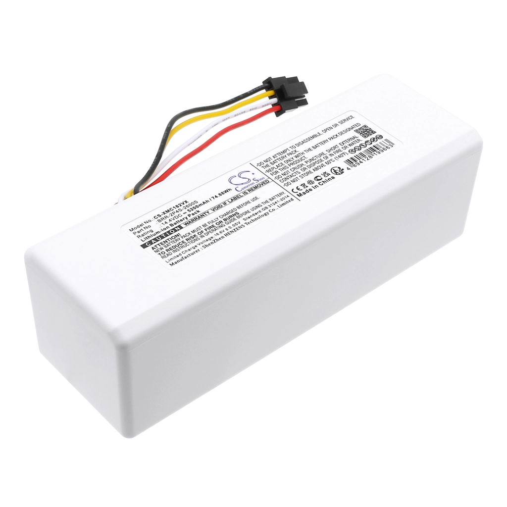 Batterijen voor stofzuigers Roborock CS-XMC182VX