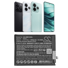 Compatible battery replacement for Poco BN5U