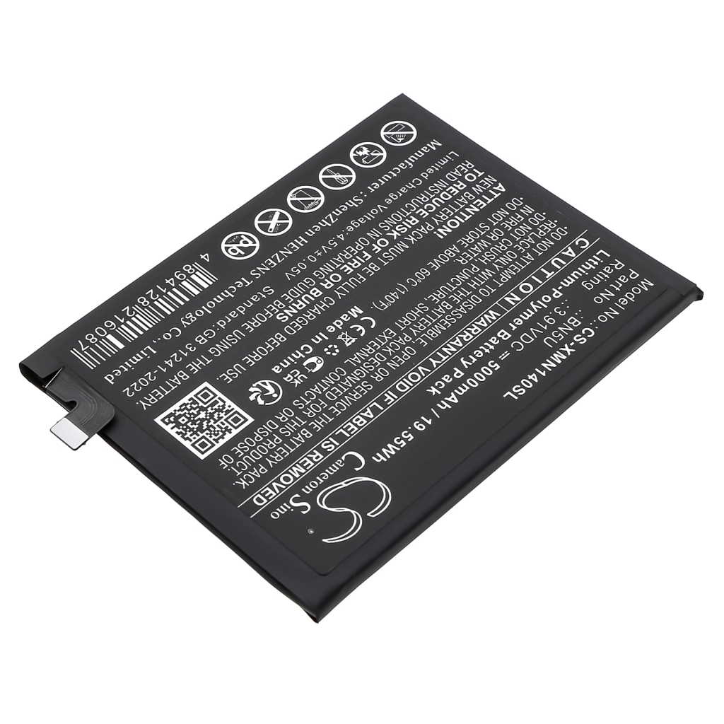 Compatible battery replacement for Redmi BN5U
