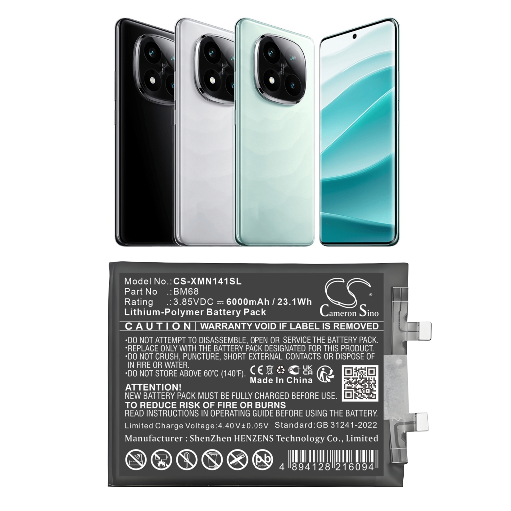 Batterijen Vervangt BM68
