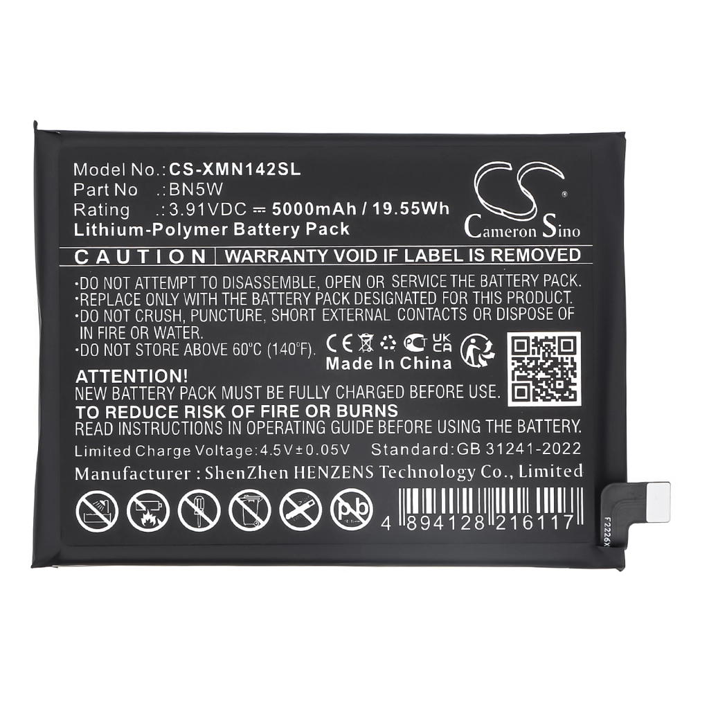 Mobile Phone Battery Redni CS-XMN142SL