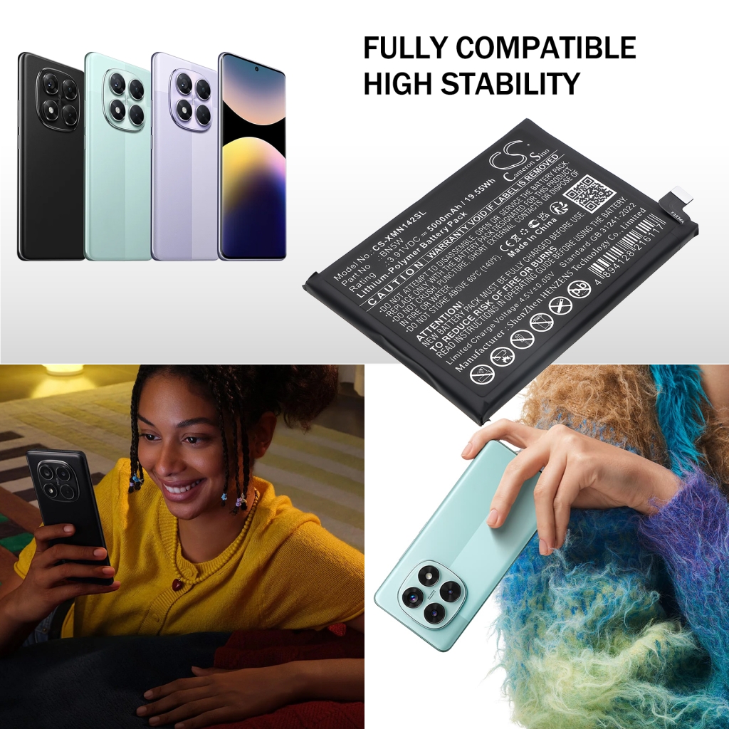 Batterij voor mobiele telefoon Redni CS-XMN142SL