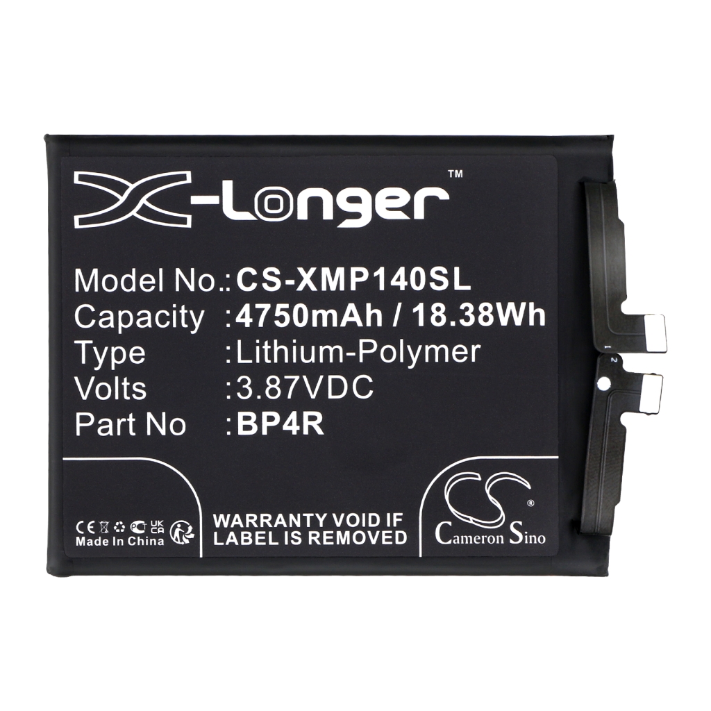 Compatibele batterijvervanging voor Xiaomi BP4R