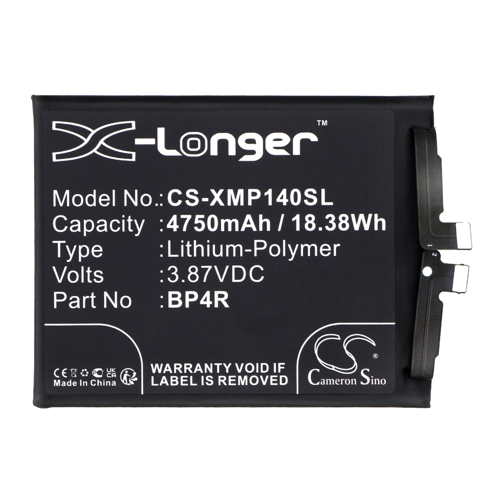 Compatibele batterijvervanging voor Xiaomi BP4R