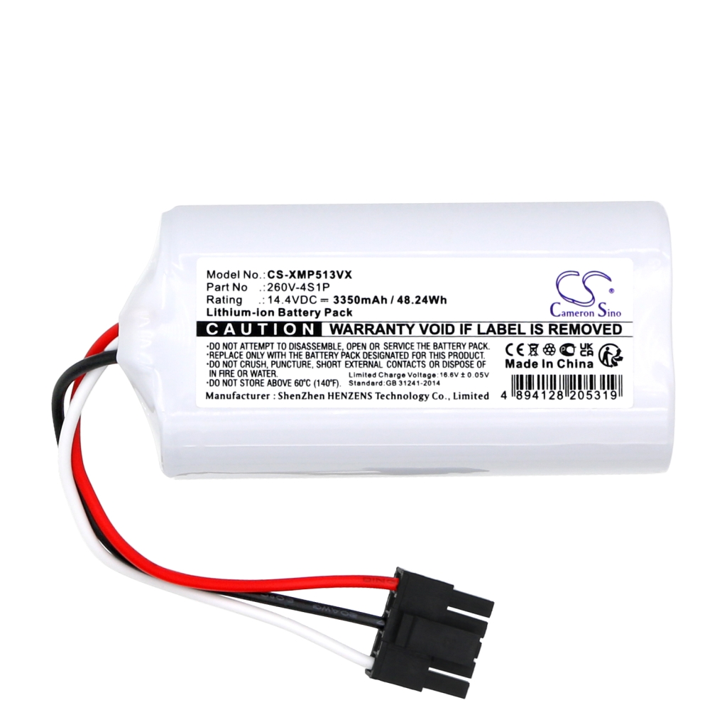 Batterijen voor stofzuigers Xiaomi CS-XMP513VX